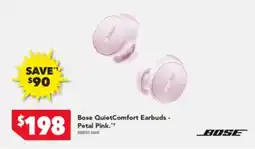 Harvey Norman Bose QuietComfort Earbuds - Petal Pink offer