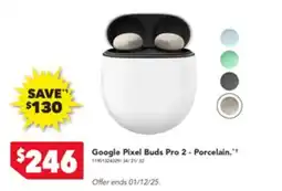 Harvey Norman Google Pixel Buds Pro 2 - Porcelain offer