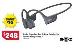 Harvey Norman Shokz OpenRun Pro 2 Bone Conduction Sports Headphones offer