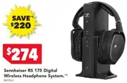 Harvey Norman Sennheiser rs 175 digital wireless headphone system offer