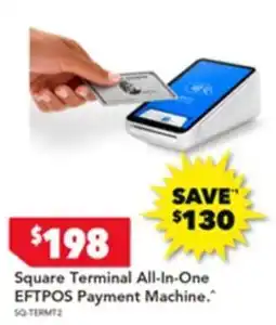 Harvey Norman Square terminal all-in-one eftpos payment machine offer