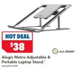 Harvey Norman Alogic Metro Adjustable & Portable Laptop Stand offer