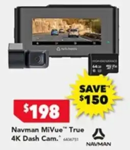 Harvey Norman Navman MiVue True 4K Dash Cam offer