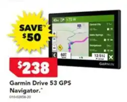 Harvey Norman Garmin Drive 53 GPS Navigator offer