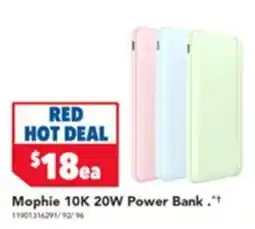Harvey Norman Mophie 10K 20W Power Bank offer