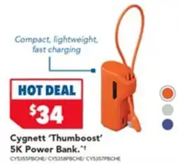 Harvey Norman Cygnett Power Bank offer