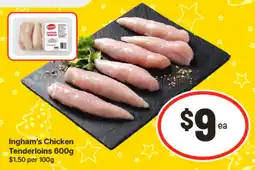 IGA Ingham's Chicken Tenderloins offer