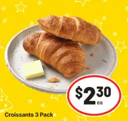 IGA Croissants 3 Pack offer