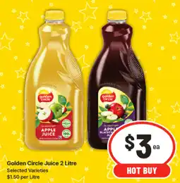 IGA Golden Circle Juice offer