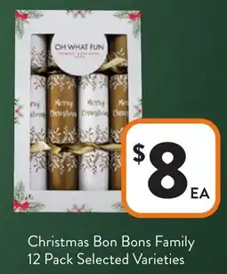 Foodworks Christmas Bon Bons Family Selected Varieties offer