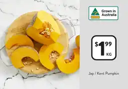 Foodworks Jap / Kent Pumpkin offer