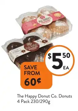 Foodworks The Happy Donut Co. Donuts offer