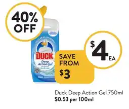 Foodworks Duck Deep Action Gel offer