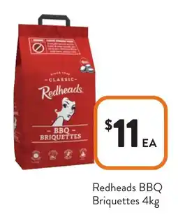 Foodworks Redheads BBQ Briquettes offer