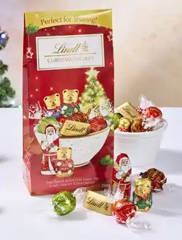 Coles Lindt Christmas Medley Bag 288g offer