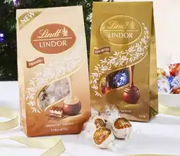 Coles Lindt Lindor Bag 123g-125g offer