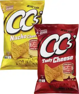 Coles CC's Corn Chips 175g offer