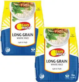 Coles Sunrice Premium White Long Grain Rice 1kg offer