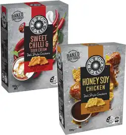 Coles Red Rock Deli Style Crackers 135g offer