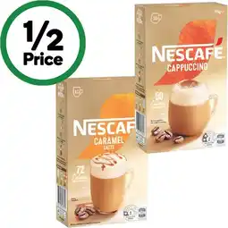 Woolworths Nescafé Coffee Sachets Pk 8-10 offer