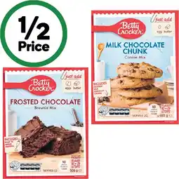 Woolworths Betty Crocker Treats Baking Mixes offer
