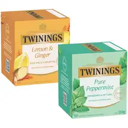 Woolworths Twinings Tea Bags Pk 10 offer