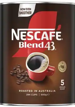 Coles Nescafé Blend 43 500g offer