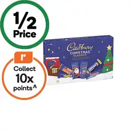 Woolworths Cadbury Christmas Classics Box 415g offer