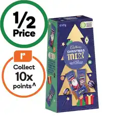 Woolworths Cadbury Christmas Mix 471g offer