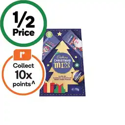 Woolworths Cadbury Mini Christmas Mix 70g offer