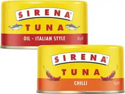 Coles Sirena Tuna offer