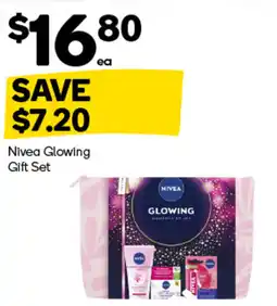 Woolworths Nivea Glowing Gift Set offer