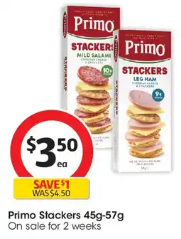 Coles Primo Stackers offer