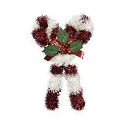 Woolworths Christmas Tinsel Sign Candy Cane offer