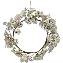 Woolworths Christmas Traditional Wreath Gold offer