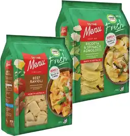 Coles On The Menu Filled Pasta 600g offer