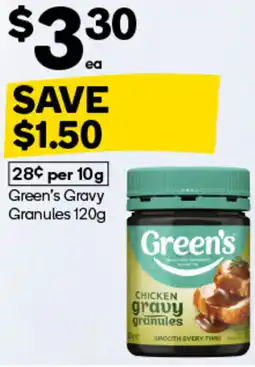 Woolworths Green’s Gravy Granules offer