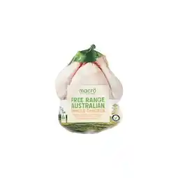 Woolworths Macro Free Range Australian Fresh Whole Plain RSPCA Approved Chicken – From the Meat Dept offer