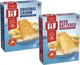 Coles I&J Fish Fillets 425g offer