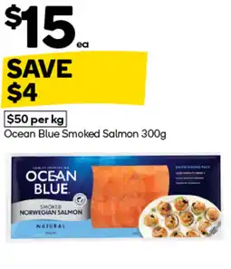 Woolworths Ocean Blue Smoked Salmon offer