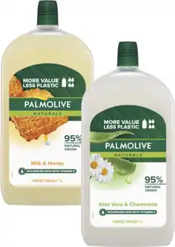 Coles Palmolive Liquid Hand Wash Refill 1 Litre offer