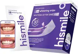 Coles Hismile V34 Teeth Whitening Strips 14 Pack offer