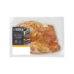 Woolworths Woolworths BBQ Butterflied Lamb Shoulder Honey & Rosemary offer