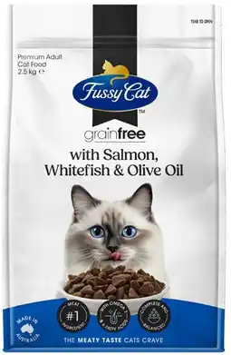 Coles Fussy Cat Grainfree Dry Cat Food 2.5kg offer