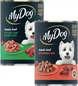 Coles My Dog Dog Food 400g offer