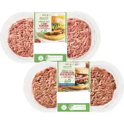 Woolworths Macro Australian Grass Fed Beef Burgers Varieties 500g Pk 4 offer