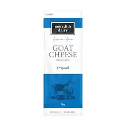 Woolworths Meredith Dairy Goats Cheese 80g – From the Deli offer