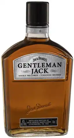 Coles Jack Daniels Gentleman Jack 700mL offer