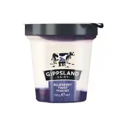 Woolworths Gippsland Dairy Twist Yoghurt 160g – From the Fridge offer