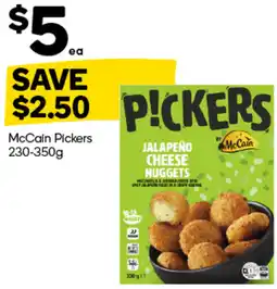 Woolworths McCain Pickers offer